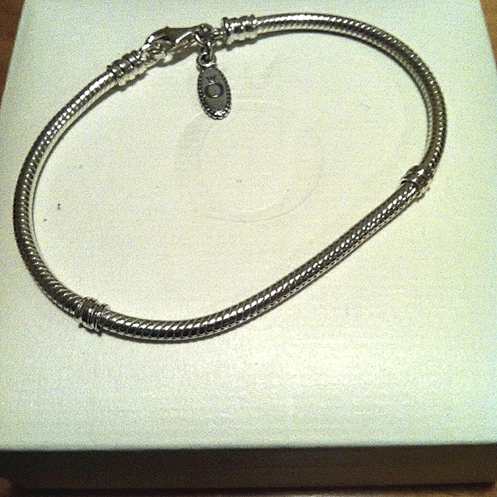 Pandora Sterling Silver Charm Bracelet